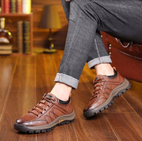 Drune | HANDSEWN LEATHER CASUAL SHOES FOR MEN