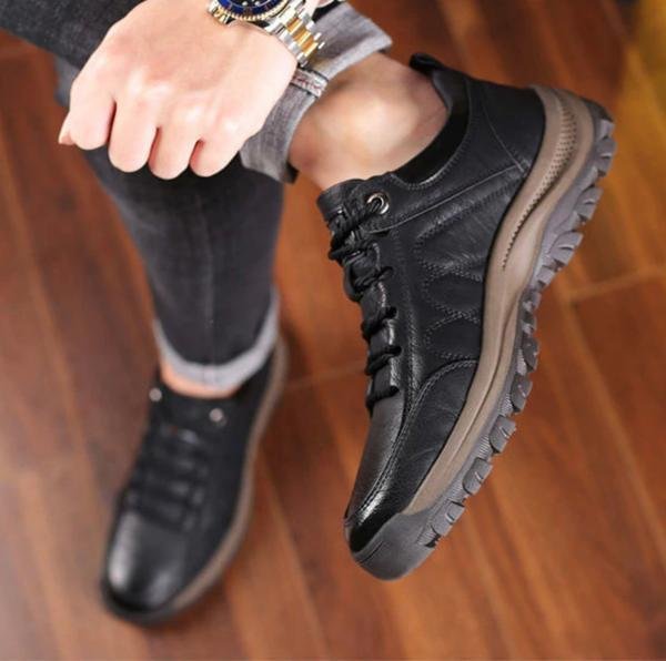 Drune | HANDSEWN LEATHER CASUAL SHOES FOR MEN