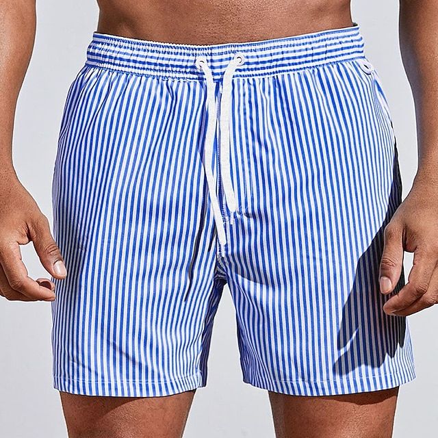 Drune | Klassische Gestreifte Boardshorts