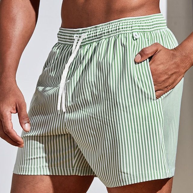 Drune | Klassische Gestreifte Boardshorts