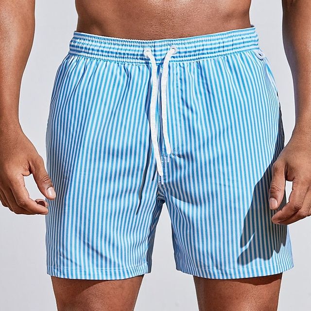 Drune | Klassische Gestreifte Boardshorts