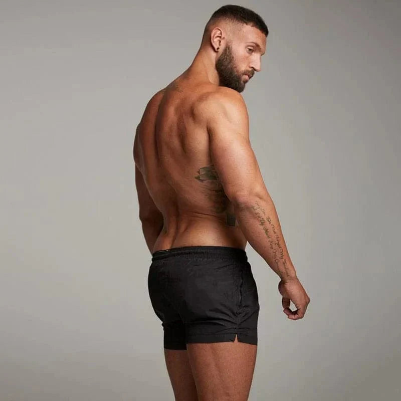 Drune | Kurze Badeshorts für Männer mit Tasche