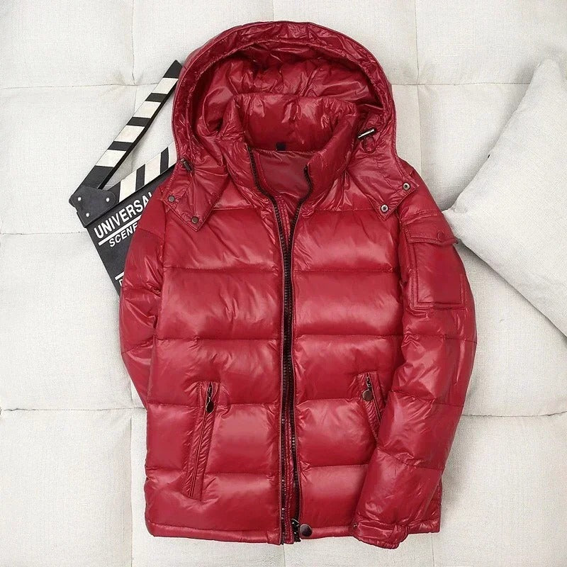 Drune - Glänzende Steppjacke für den Winter