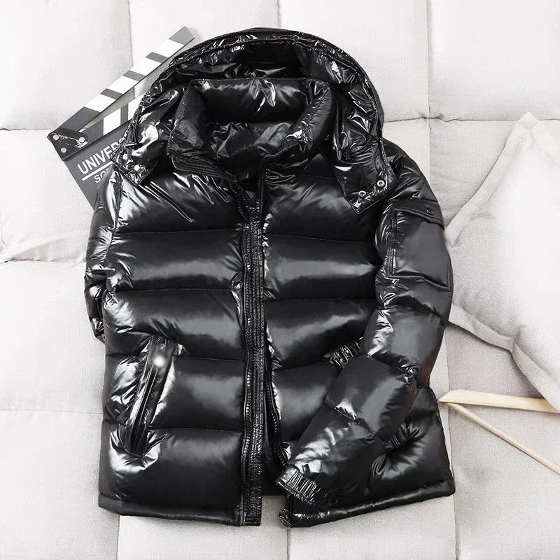 Drune - Glänzende Steppjacke für den Winter