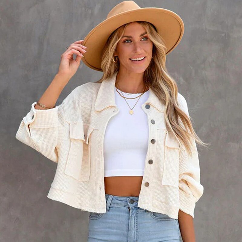 Drune Jacke | Kurze, bequeme und modische Damenjacke