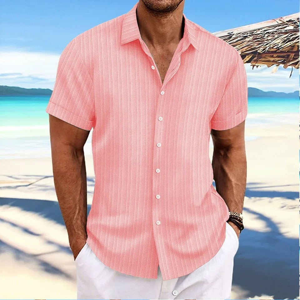 Elegante camicia a maniche corte